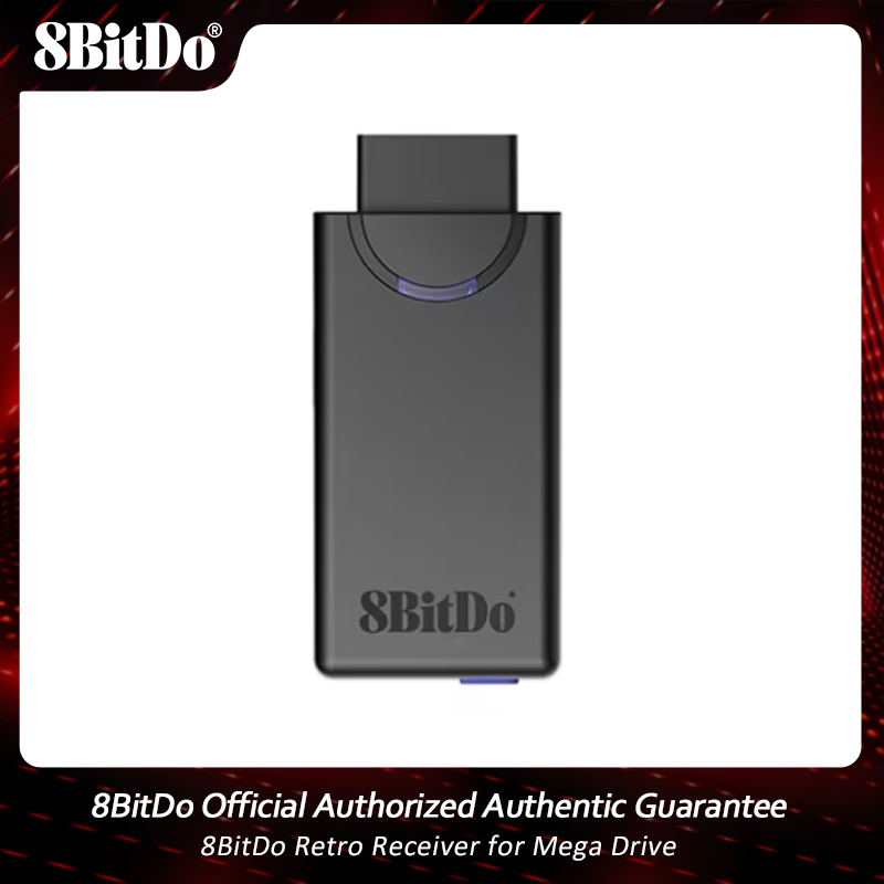 Retro Gaming Unit - Receptor retrô 8bitdo para mega drive,