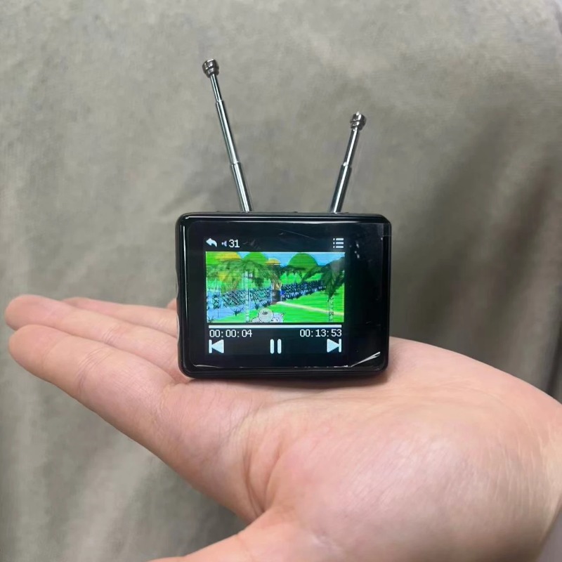 Retro Gaming Tv - TV Retrô Miniatura com Tela Sensível