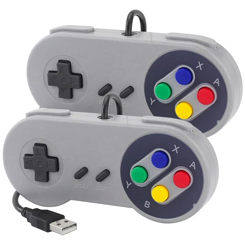 Retro Gaming Raspberry Pi - Controle USB com Fio para Jogos