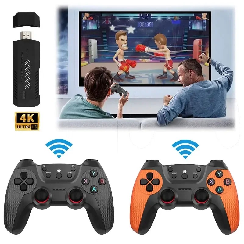 Retro Gaming Tv - Novo X2 Ultra Game Stick 4K