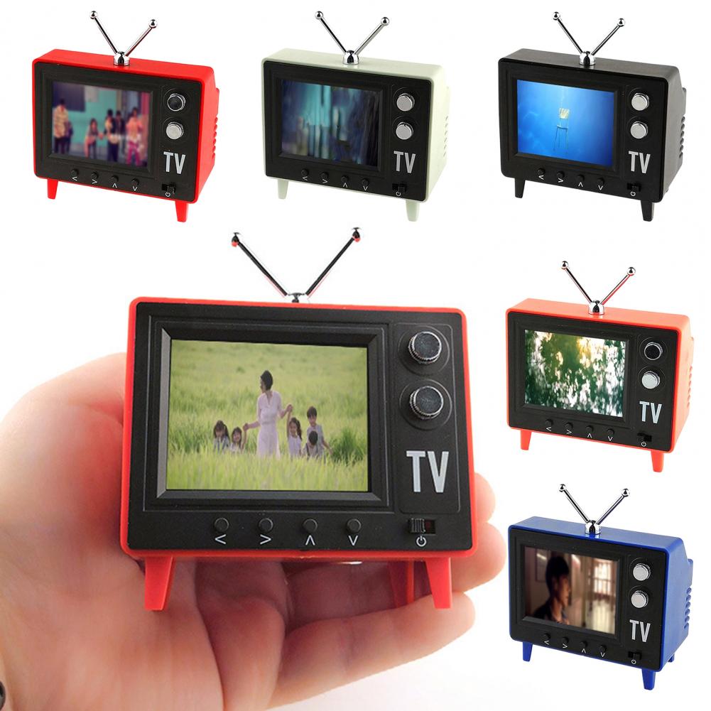Retro Gaming Tv - Mini TV de Desenho Animado, Mini