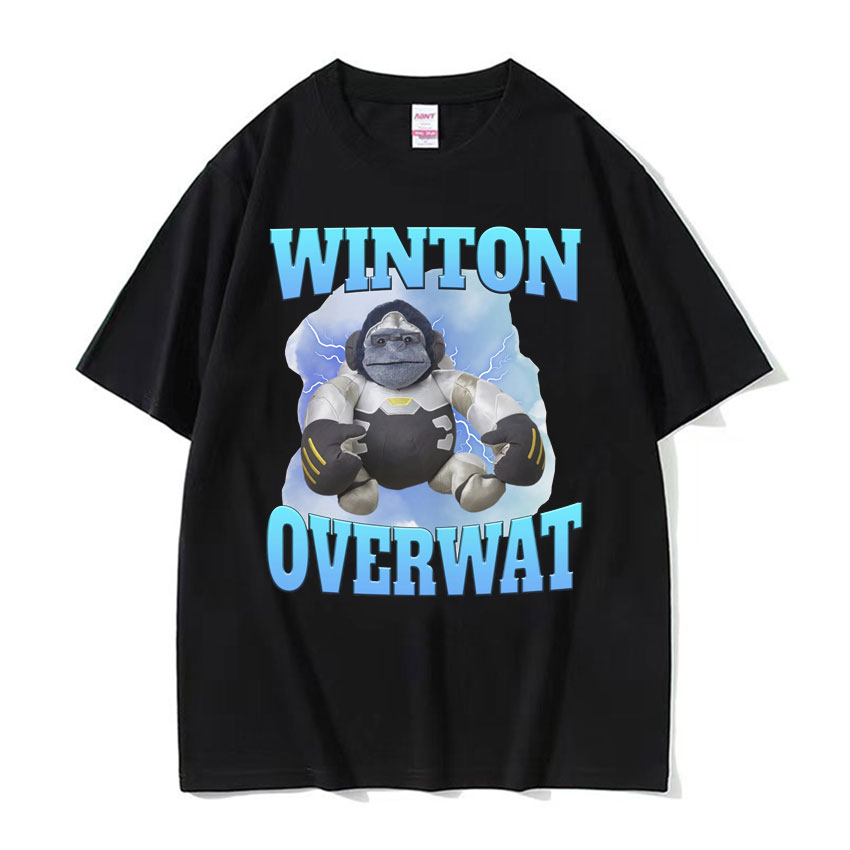 Retro Gaming Meme - Camiseta Engraçada Winton Overwat Meme para