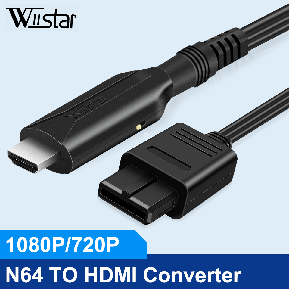 Retro Gaming Cable - Adaptador conversor de cabo compatível com
