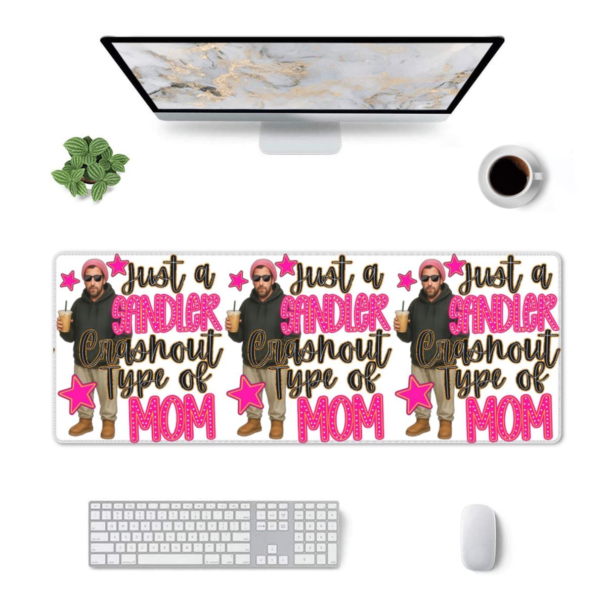 Retro Gaming Meme - Mouse Pad Grande com Estampa de