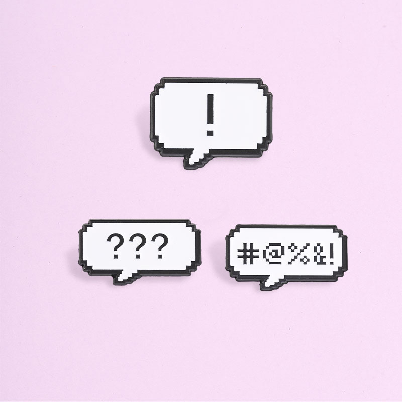Retro Gaming Meme - Pin de Esmalte Retrô Pixel Chat