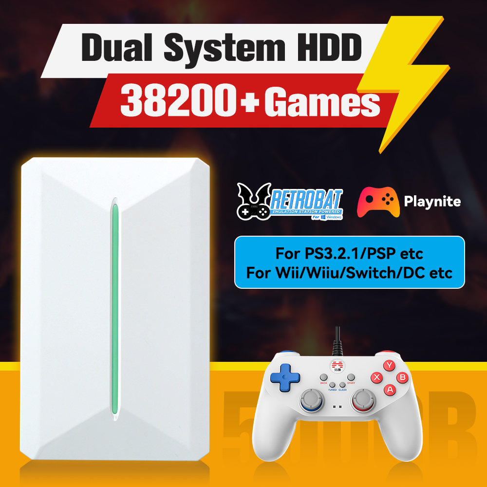 Retro Gaming Tv - Retrobat & playnite sistema hdd console