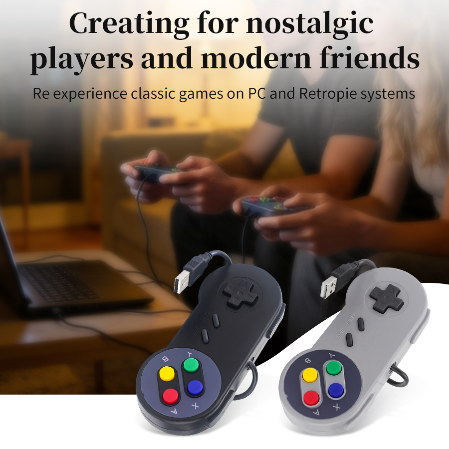 Retro Gaming Raspberry Pi - Controle USB Retro para PC NESPi