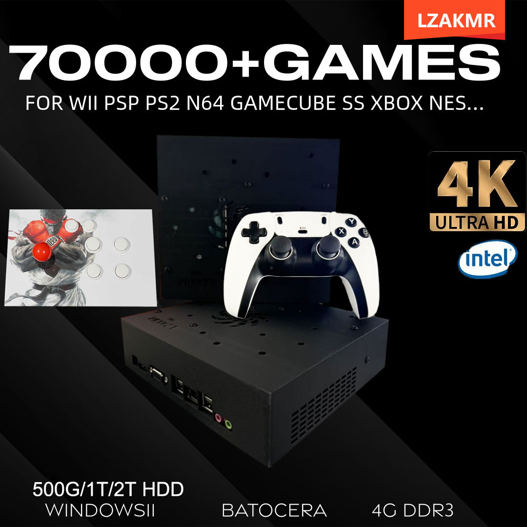 Retro Gaming Tv - Console de jogos retrô 70000 +