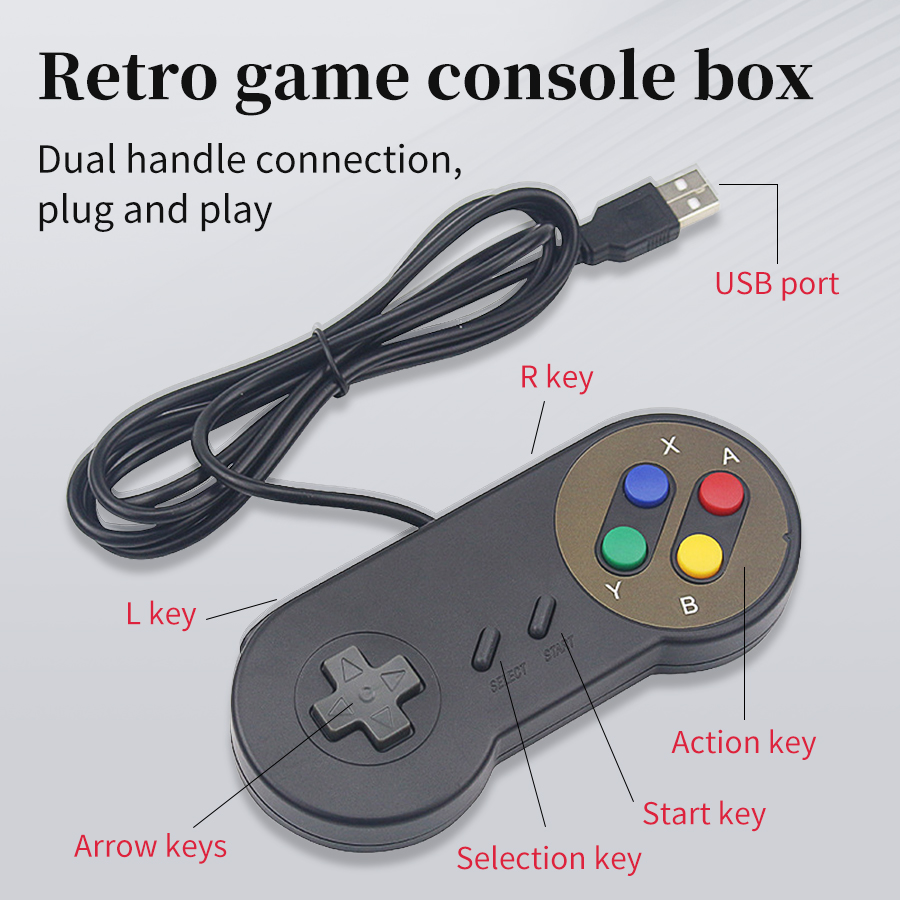 Retro Gaming Raspberry Pi - Controle USB Plug and Play para