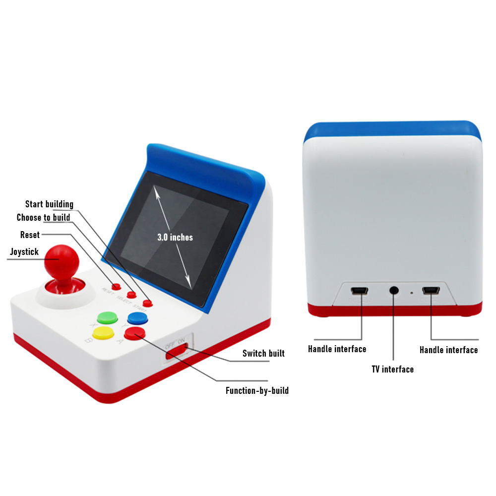 3inch 8Bit Retro Mini Estação  - Retro Gaming Unit avaliação e preço