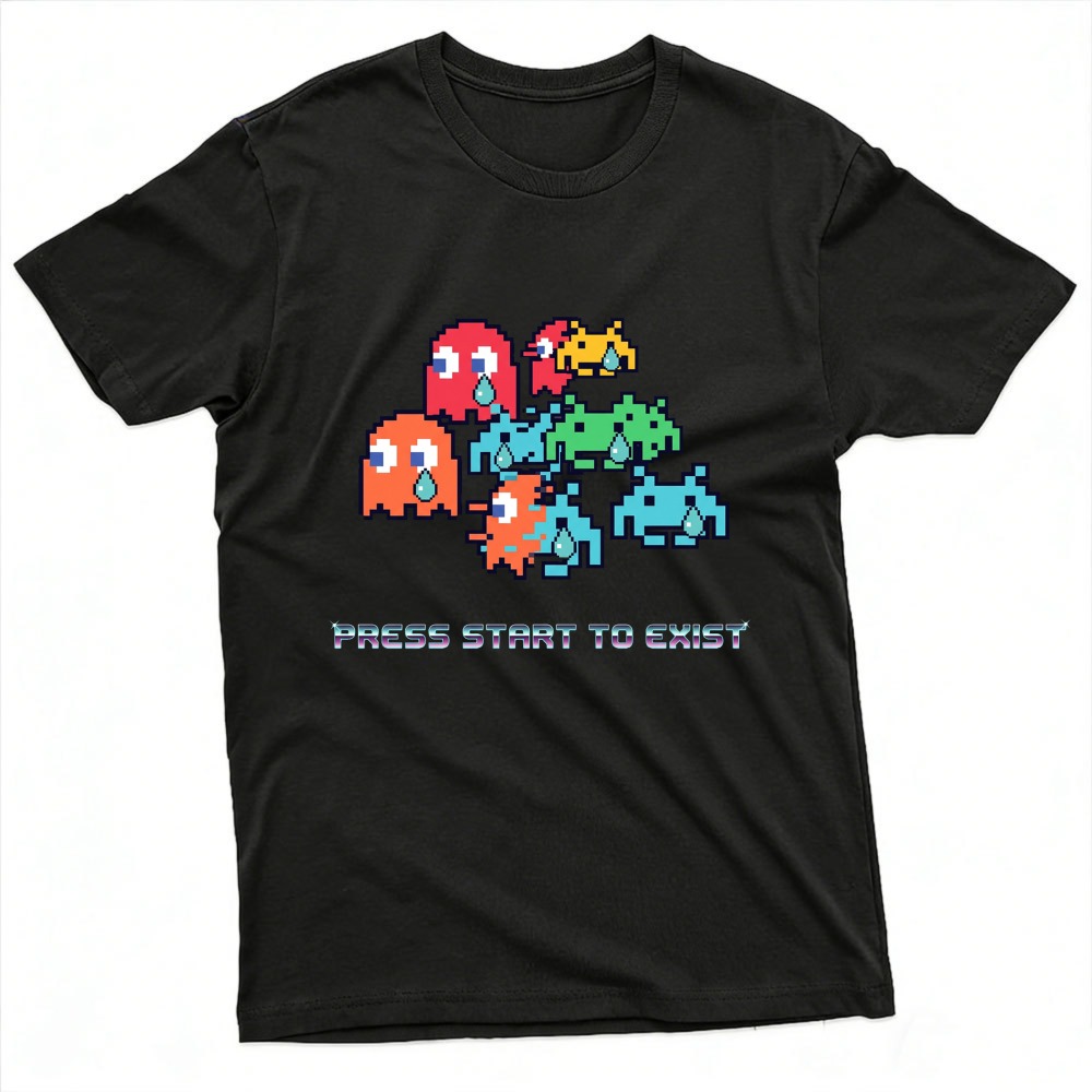 Camiseta Gráfica de Algodão Ca - Retro Gaming Meme avaliação e preço