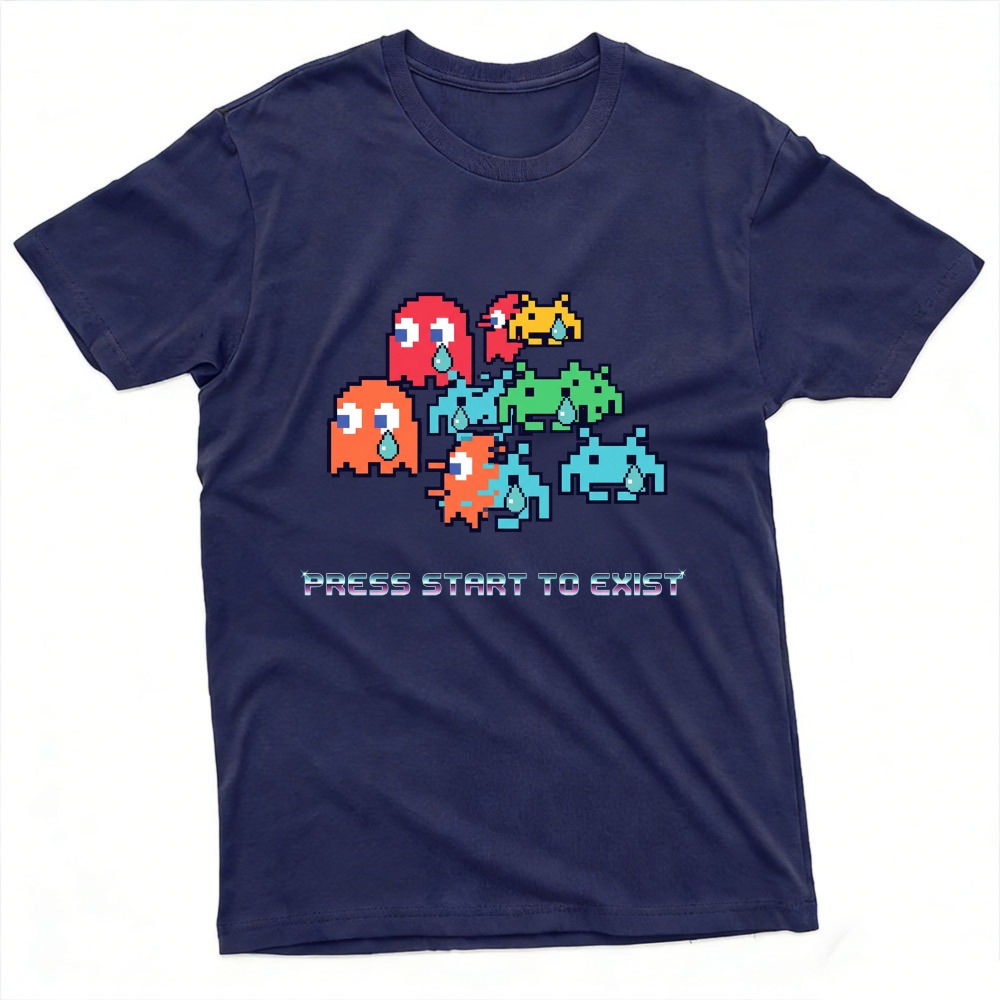 Camiseta Gráfica de Algodão Ca - Retro Gaming Meme avaliação e preço