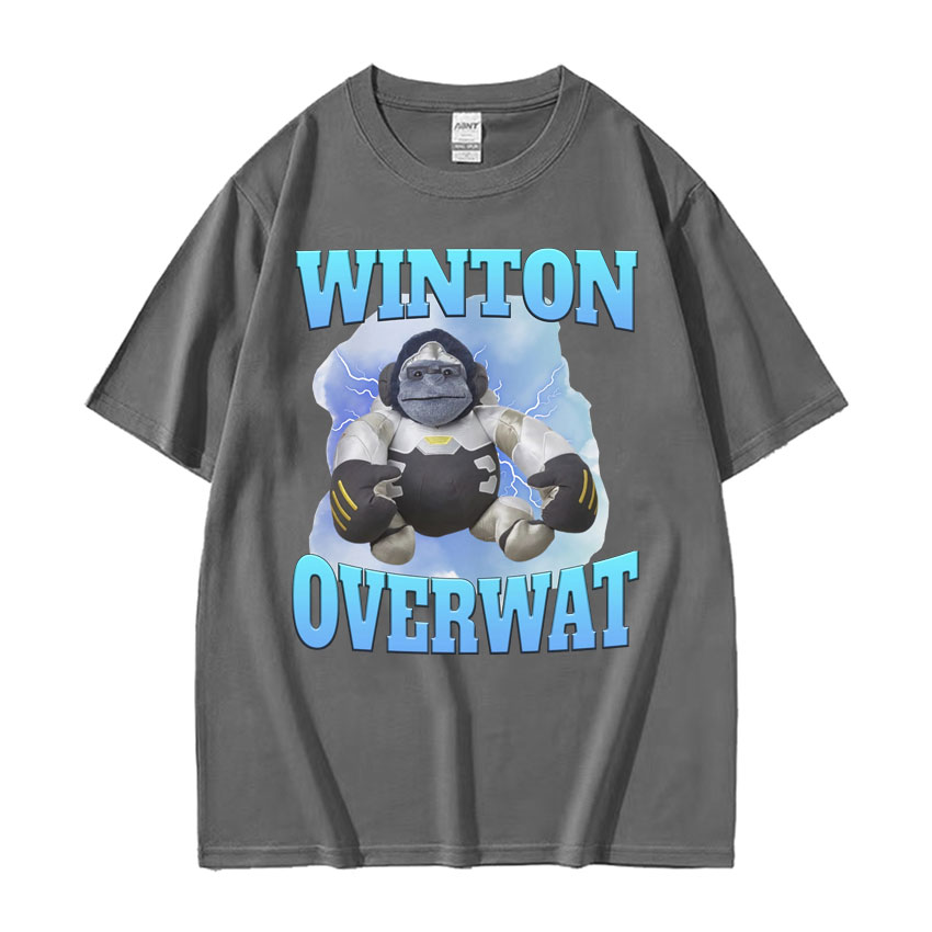 Camiseta Engraçada Winton Over - Retro Gaming Meme avaliação e preço