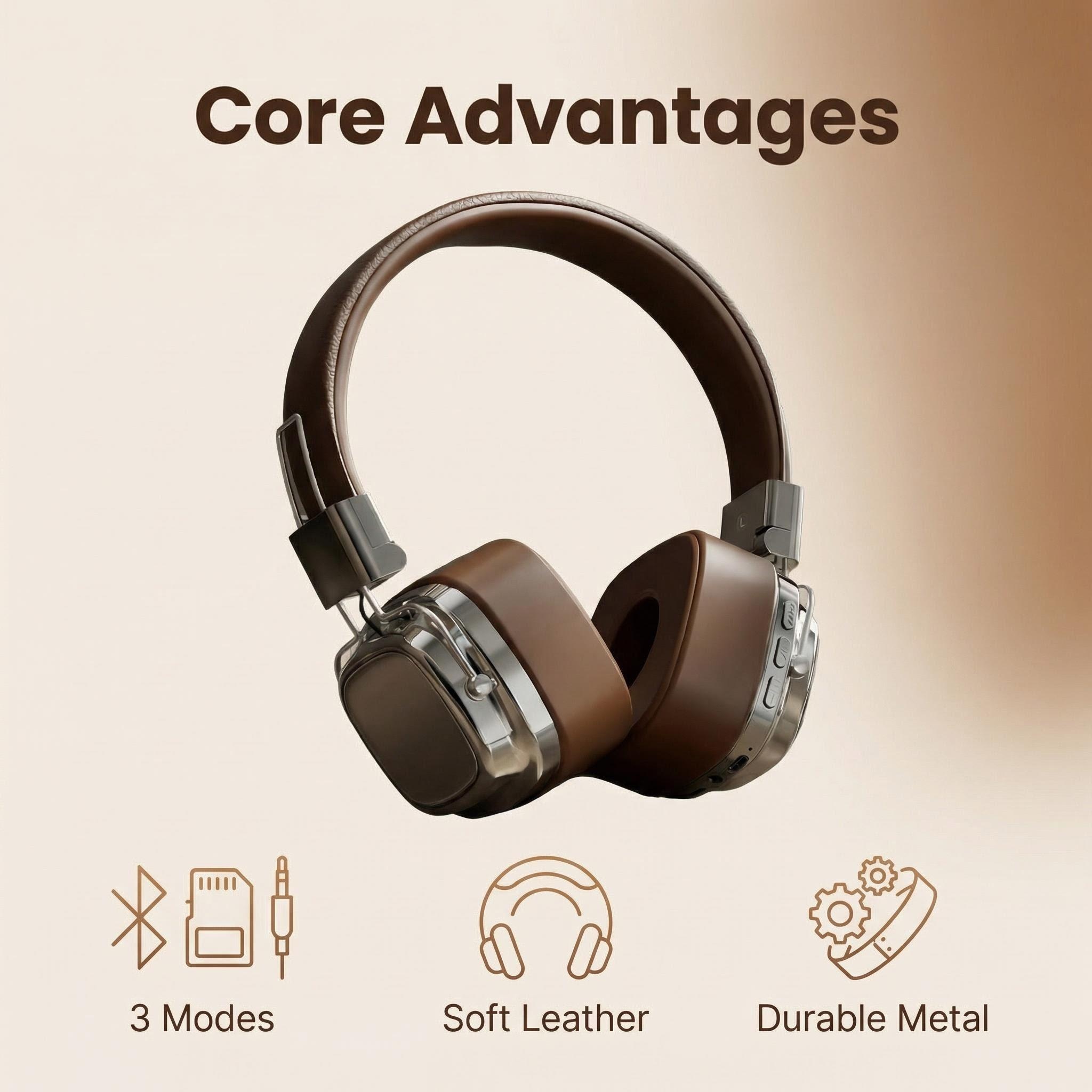 Fones de Ouvido Retro de Couro - Retro Gaming Cable avaliação e preço