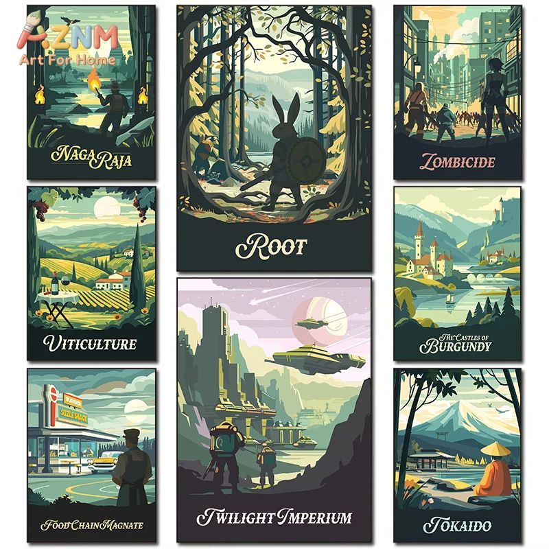 AZNM Pôster de Arte em Tela pa - Retro Gaming Us avaliação e preço