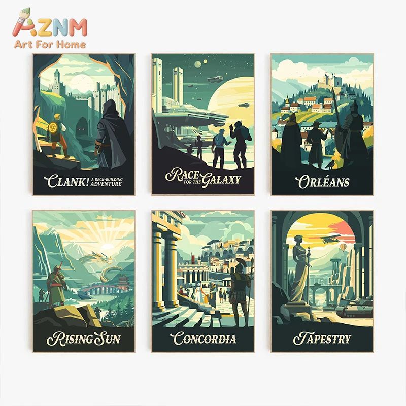 AZNM Pôster de Arte em Tela pa - Retro Gaming Us avaliação e preço