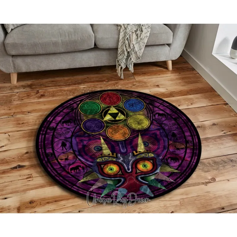 Zelda símbolo redondo tapete e - Retro Gaming Zelda avaliação e preço
