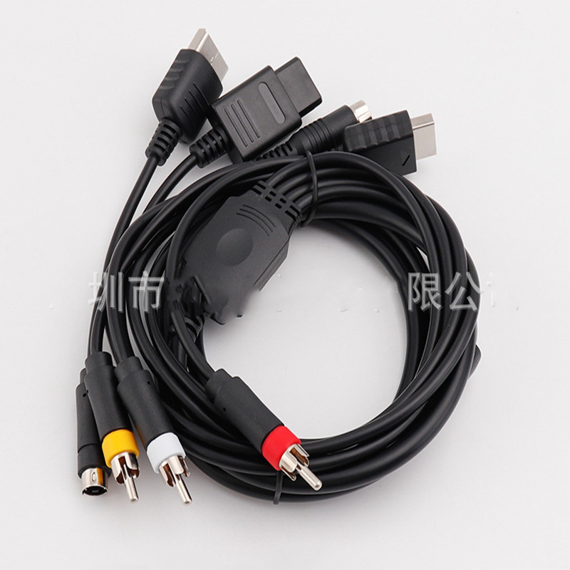 Cabo AV S-Video multi em 1 par - Retro Gaming Cable avaliação e preço