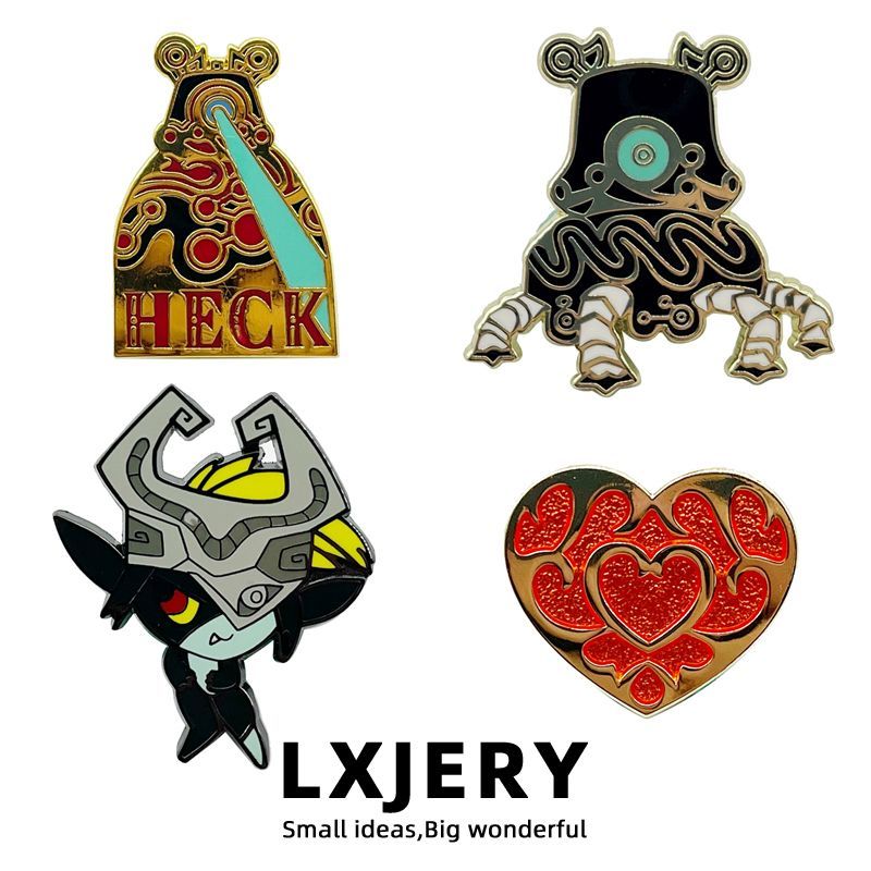 Broche Retrô Popular do Anime  - Retro Gaming Zelda avaliação e preço