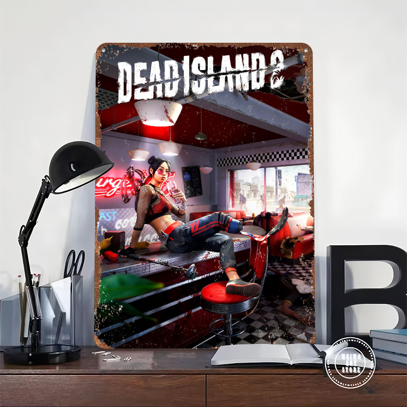 Pôster de Arte do Jogo Dead Is - Retro Gaming Island avaliação e preço