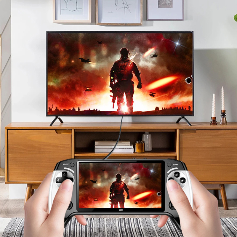 Console de Jogos Portátil X9 c - Retro Gaming Tv avaliação e preço