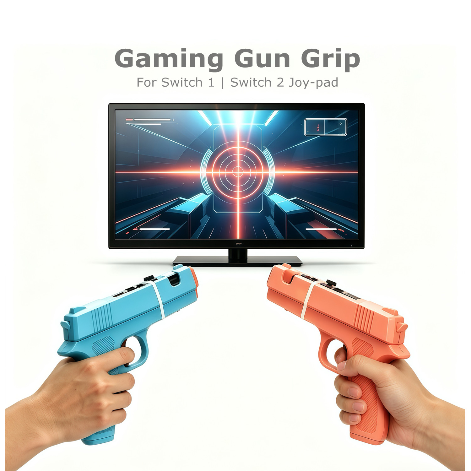Controle de Jogo com Punho par - Retro Gaming Gun avaliação e preço