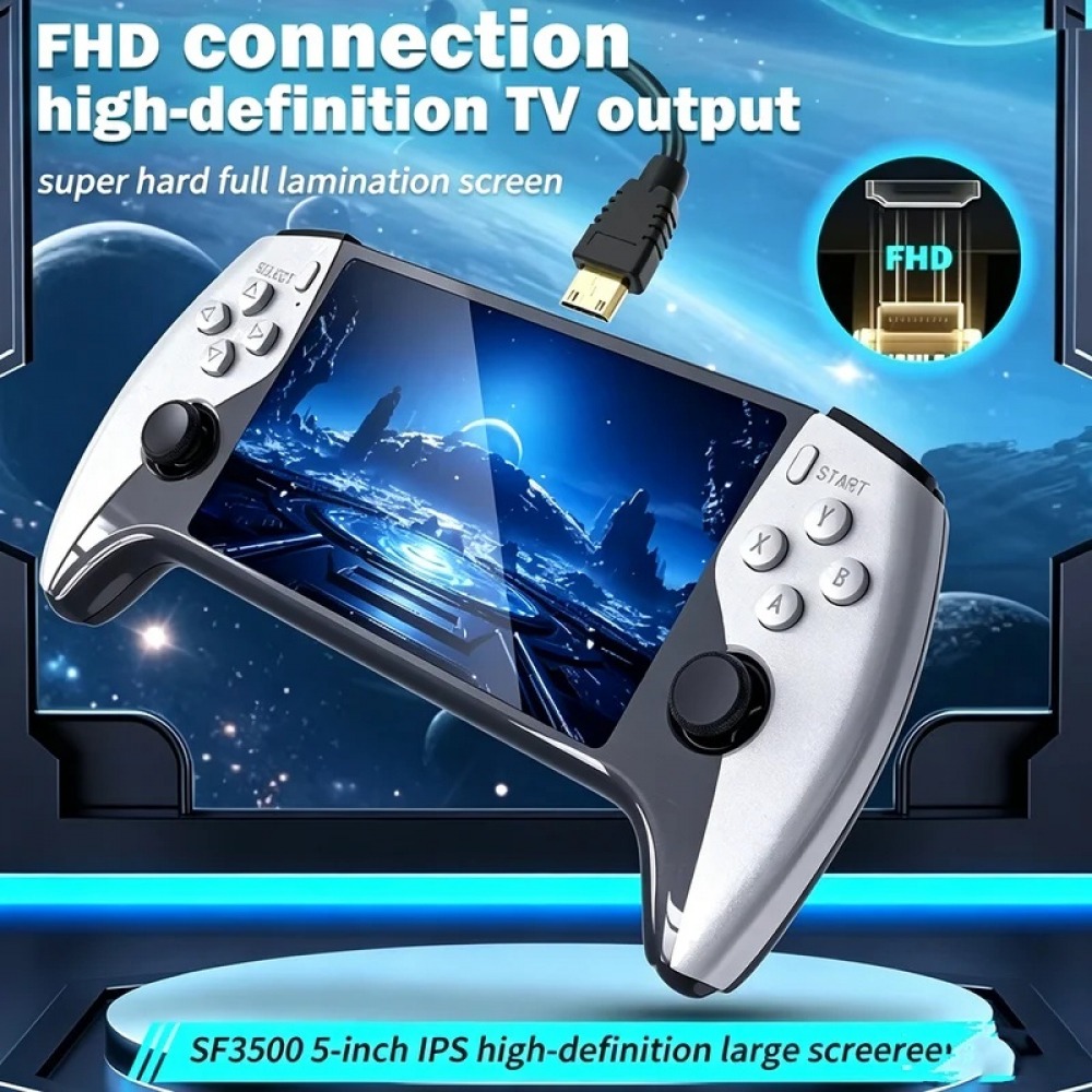 Console de jogos portátil SF35 - Retro Gaming Unit avaliação e preço